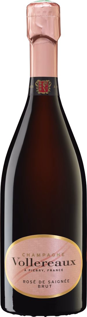 Champagne Vollereaux Brut Rose de Saignée