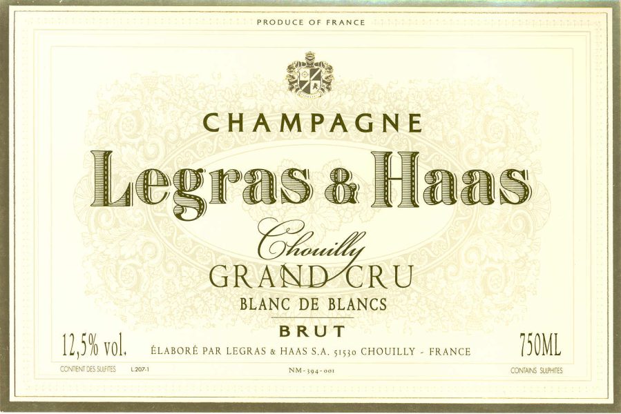 Champagner Legras & Haas